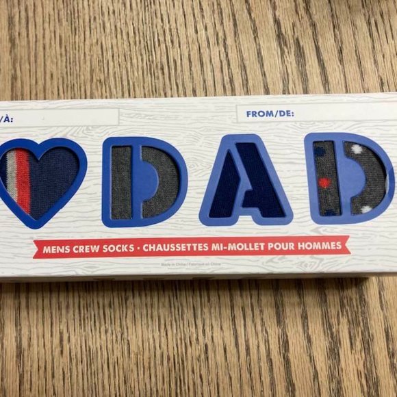 Gertex Men's 4-Pack Crew Socks Gift Box Set - Picture 1 of 4